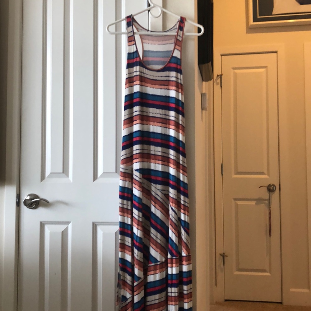 Striped Maxi Dress
